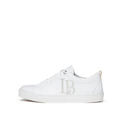 LB White Apple Leather Sneakers Women-Sneakers-LaBante London-UK 5 | USA 7 | EU 38-Urbanheer