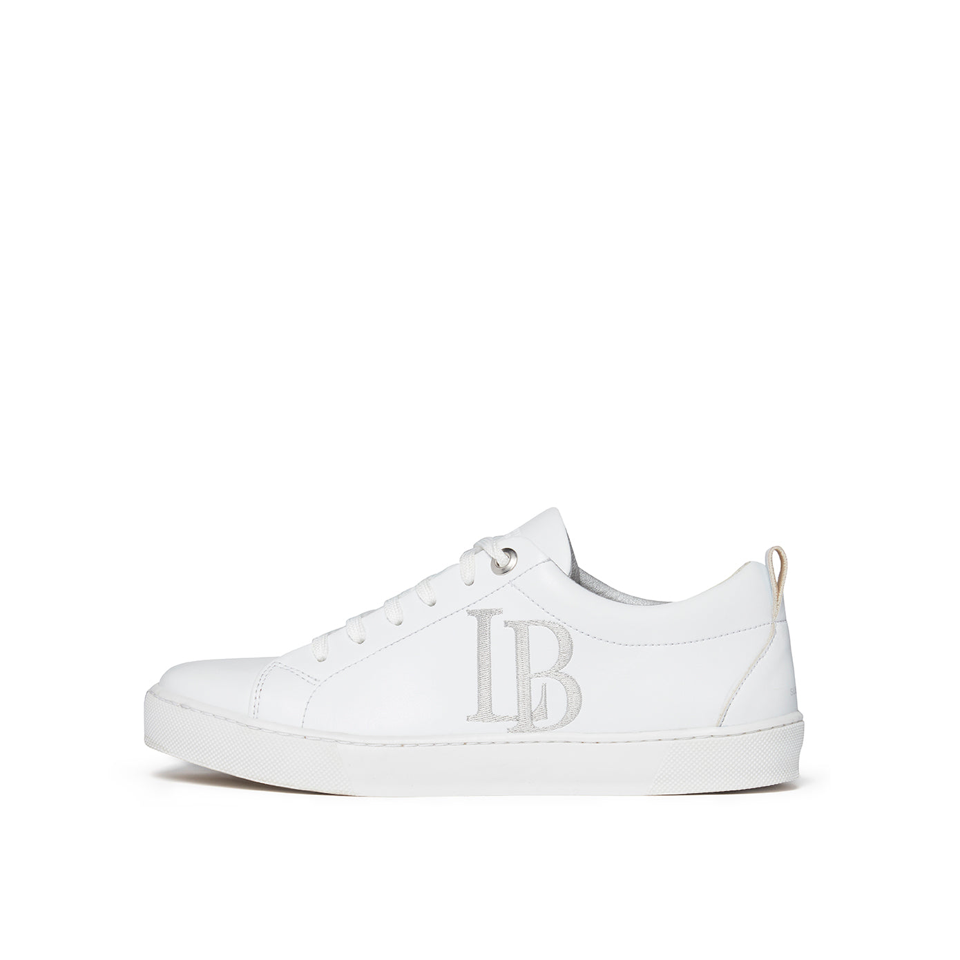 LB White Apple Leather Sneakers Women-Sneakers-LaBante London-UK 4 | USA 6 | EU 37-Urbanheer