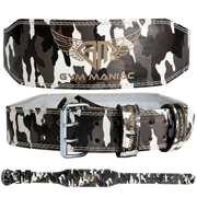 Gym Maniac GM Weight Lifting Belt - Camo-Gym Maniac GM s.r.o.-S-Urbanheer