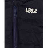 UBS2 Baby boy's navy blue hooded jacket (3M/48M)