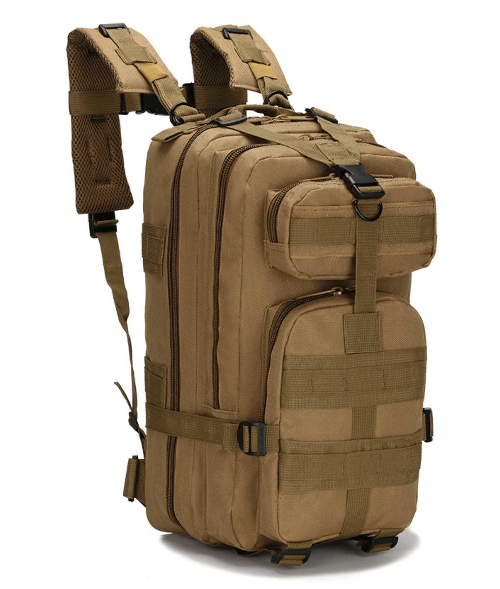 Tactical Military 25L Molle Backpack-JupiterGear-Black-Urbanheer