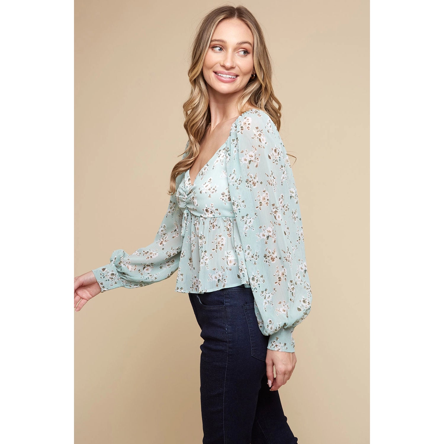 Elegant V Neck Top-Saints & Hearts-S-Urbanheer