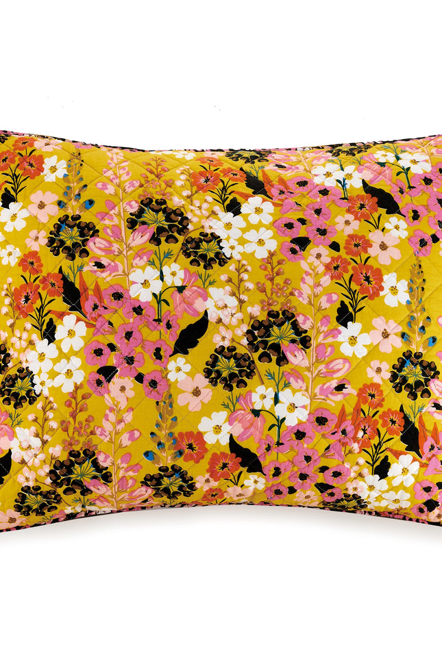 Sunny Garden 3-Piece Quilt Set By Teresa Chan.-peking handicraft-Urbanheer