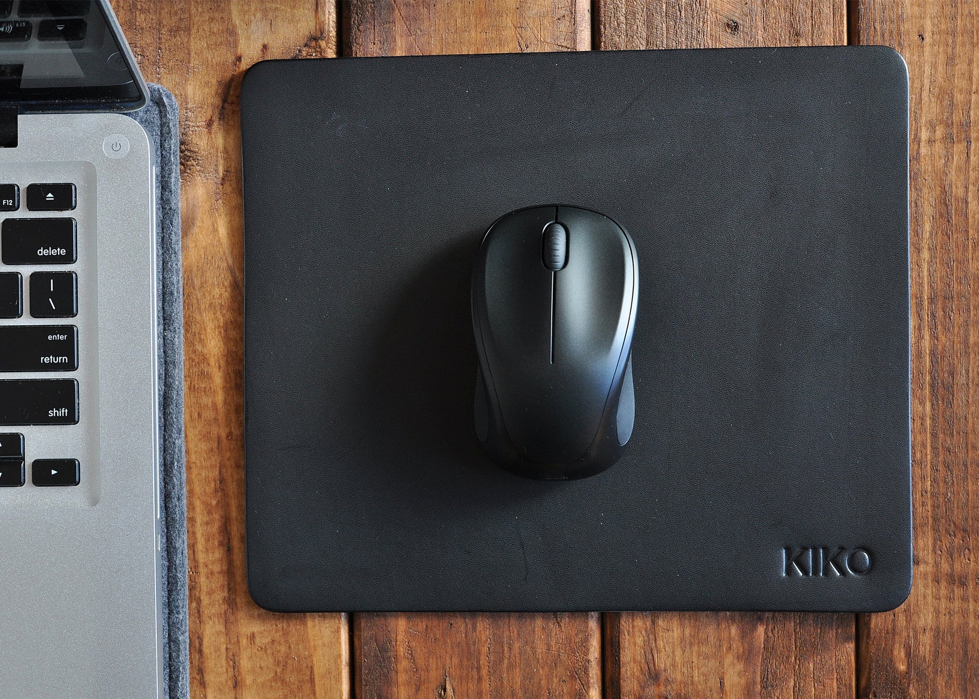 Leather Mouse Pad-Kiko-Brown-Urbanheer
