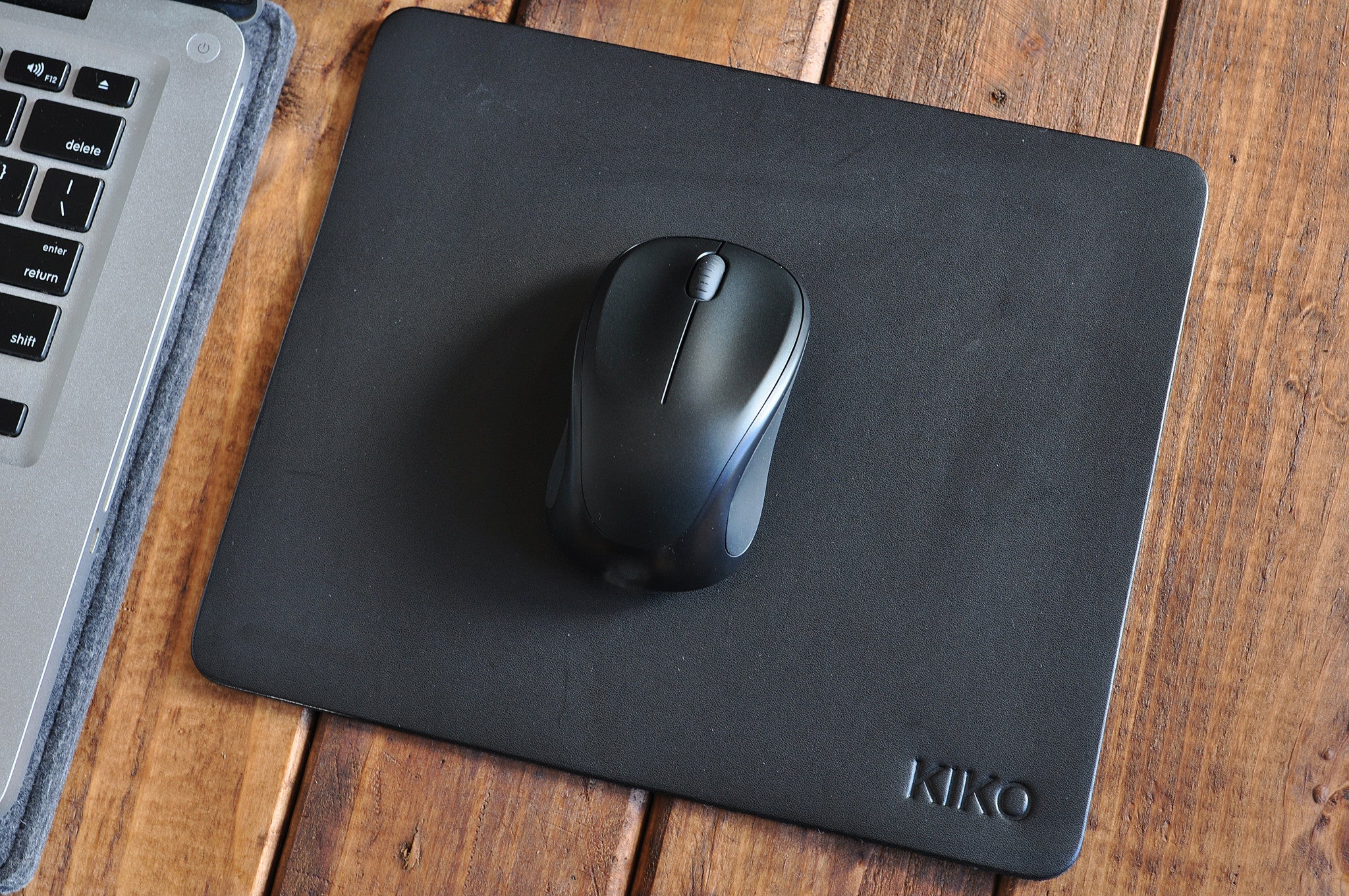 Leather Mouse Pad-Kiko-Brown-Urbanheer