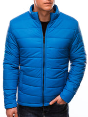 Deoti Men's quilted jacket Rudolph blue-UHXE-S-Urbanheer