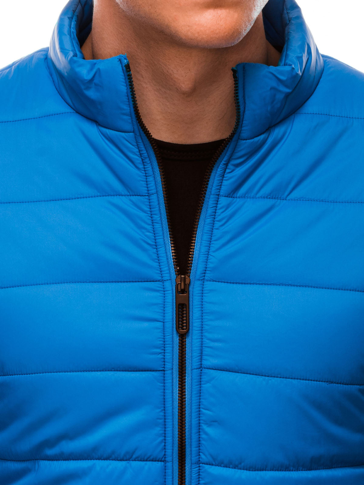 Deoti Men's quilted jacket Rudolph blue-UHXE-S-Urbanheer