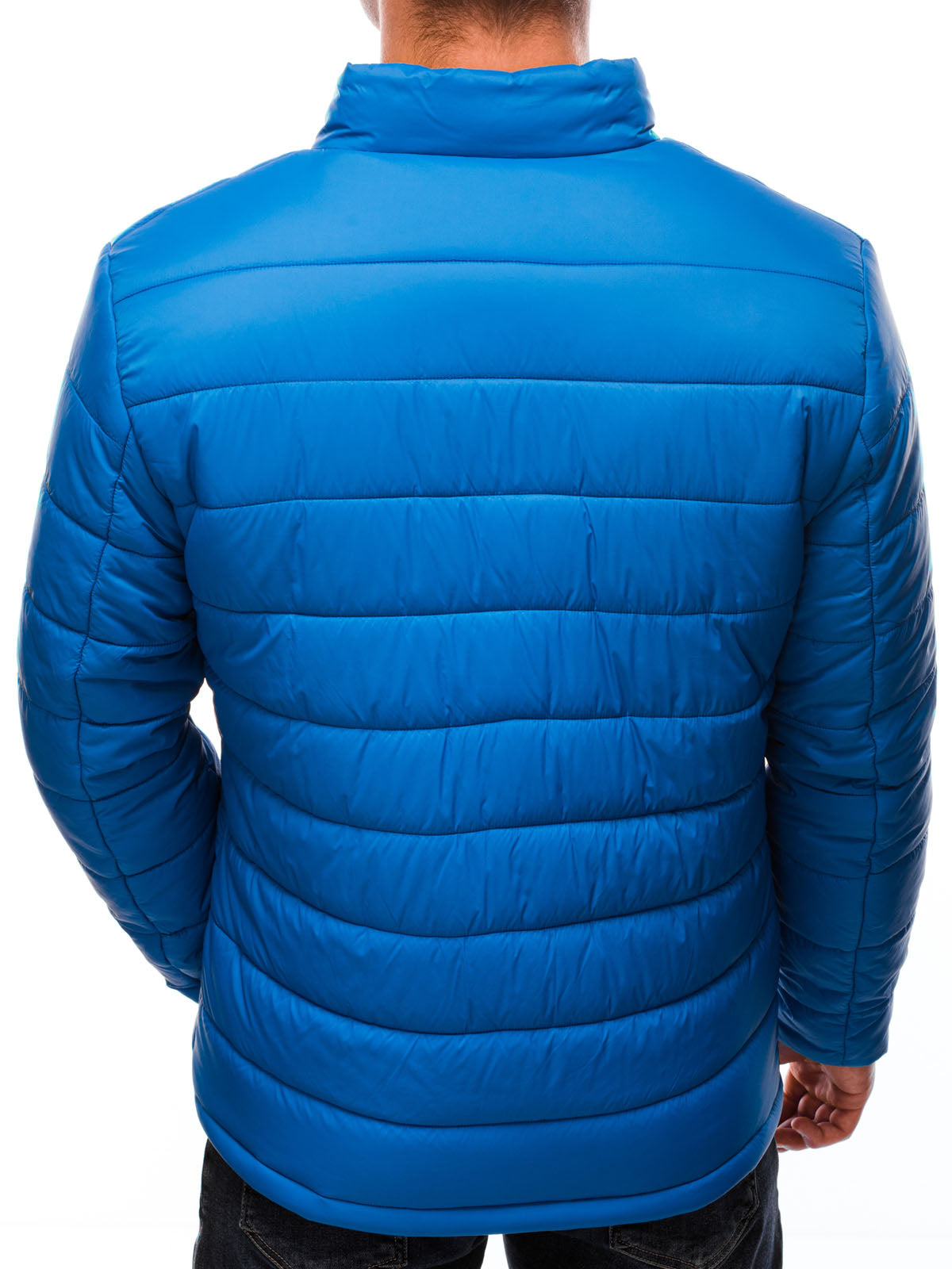 Deoti Men's quilted jacket Rudolph blue-UHXE-S-Urbanheer
