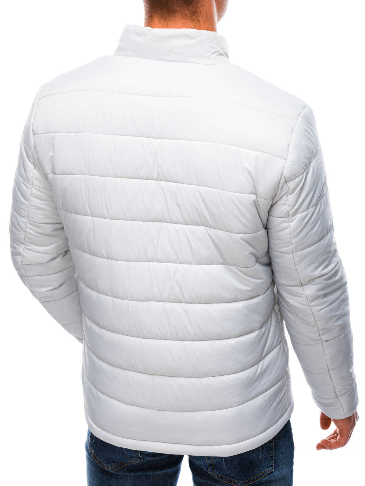 Deoti Men'S Quilted Jacket Rudolph Light Grey-UHXE-S-Urbanheer