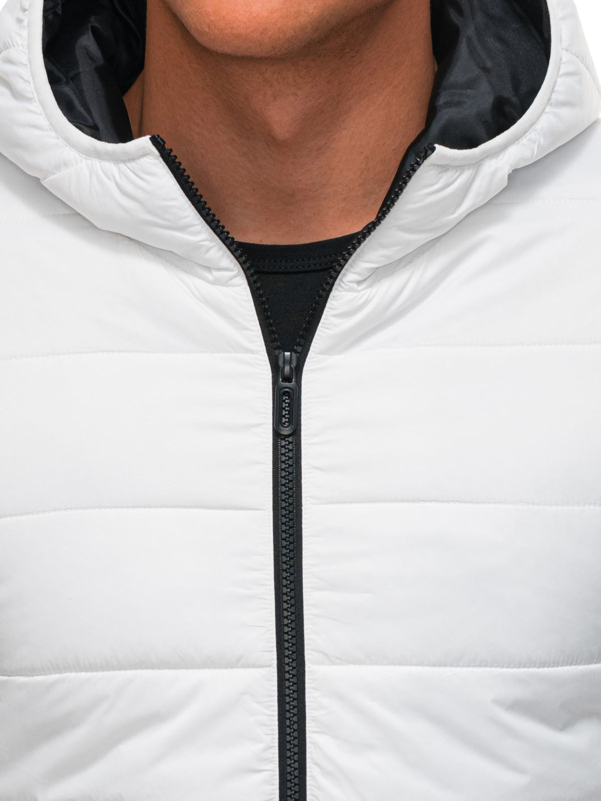 Deoti Men's transition quilted jacket Shalim white-UHXE-L-Urbanheer