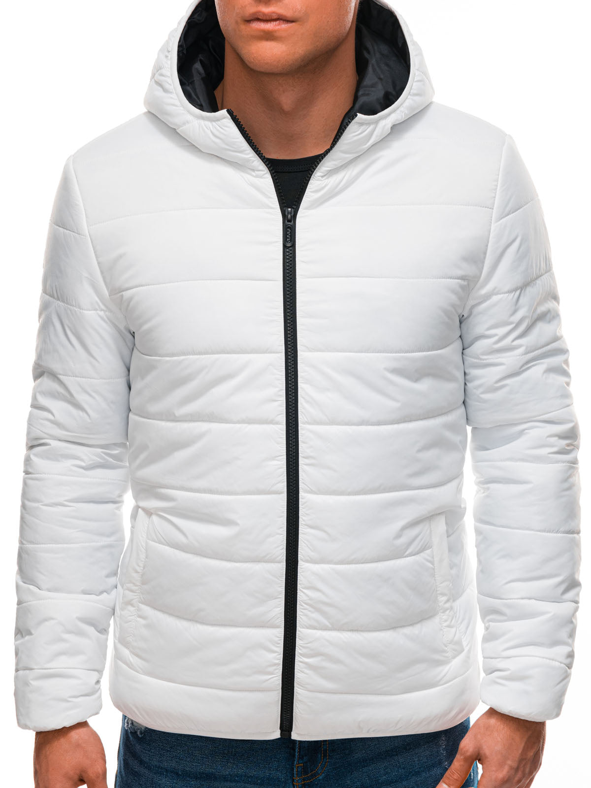 Deoti Men's transition quilted jacket Shalim white-UHXE-L-Urbanheer