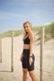 V-Neck sports bra - Dolphin grey-SAVE THE WAVE ®-S-Urbanheer