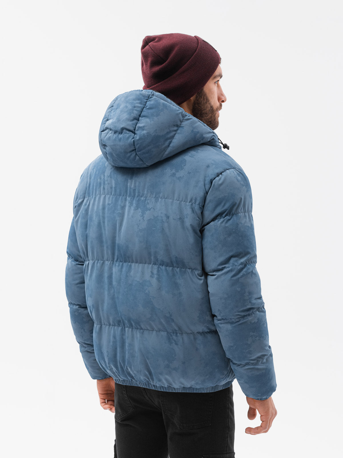 Men's winter jacket Theresa blue-UHXE-L-Urbanheer