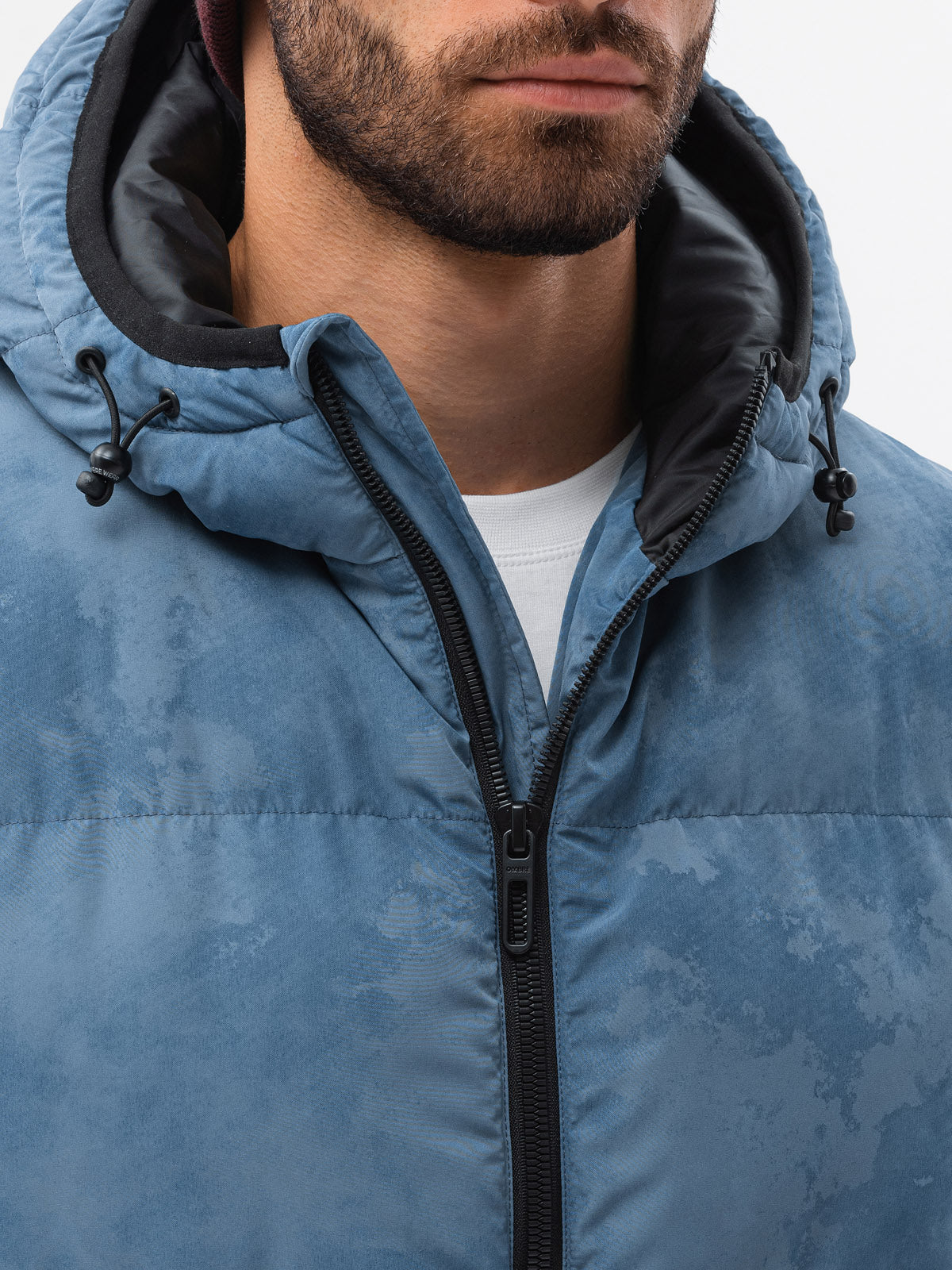 Men's winter jacket Theresa blue-UHXE-L-Urbanheer