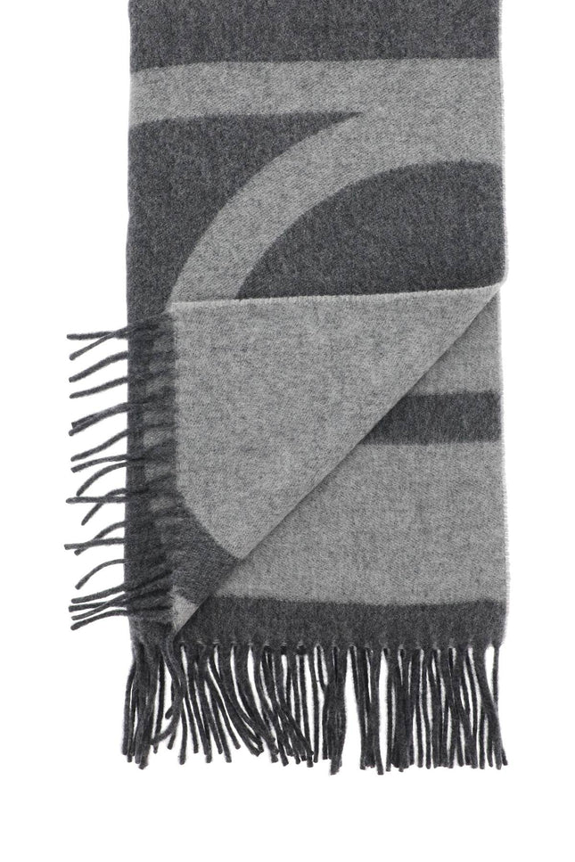 Toteme monogram jacquard wool scarf-Toteme-Urbanheer