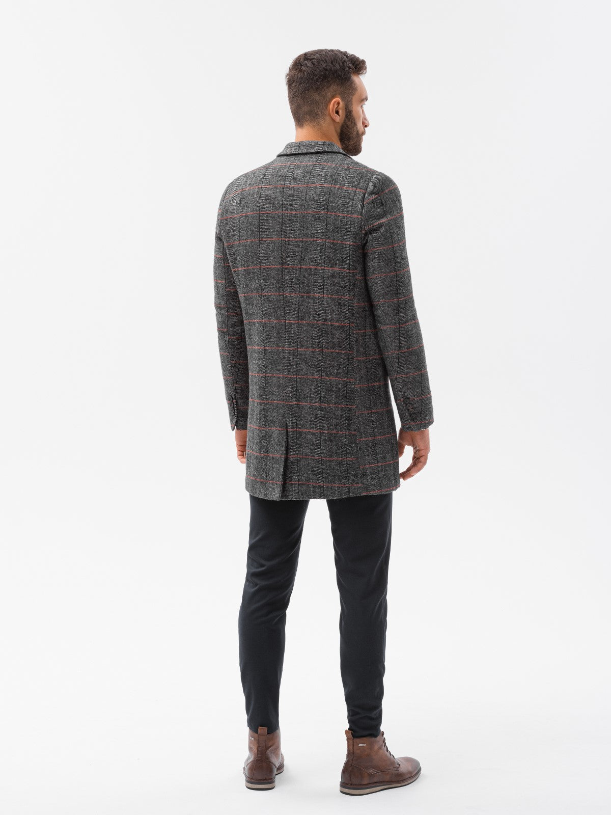 Men'S Coat Alian Black-UHXE-S-Urbanheer