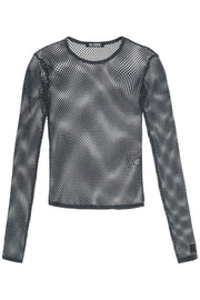 Raf simons long sleeve fishnet knit t-shirt-Raf Simons-L-Urbanheer
