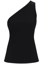 Toteme one-shoulder top in ribbed knit-Toteme-M-Urbanheer