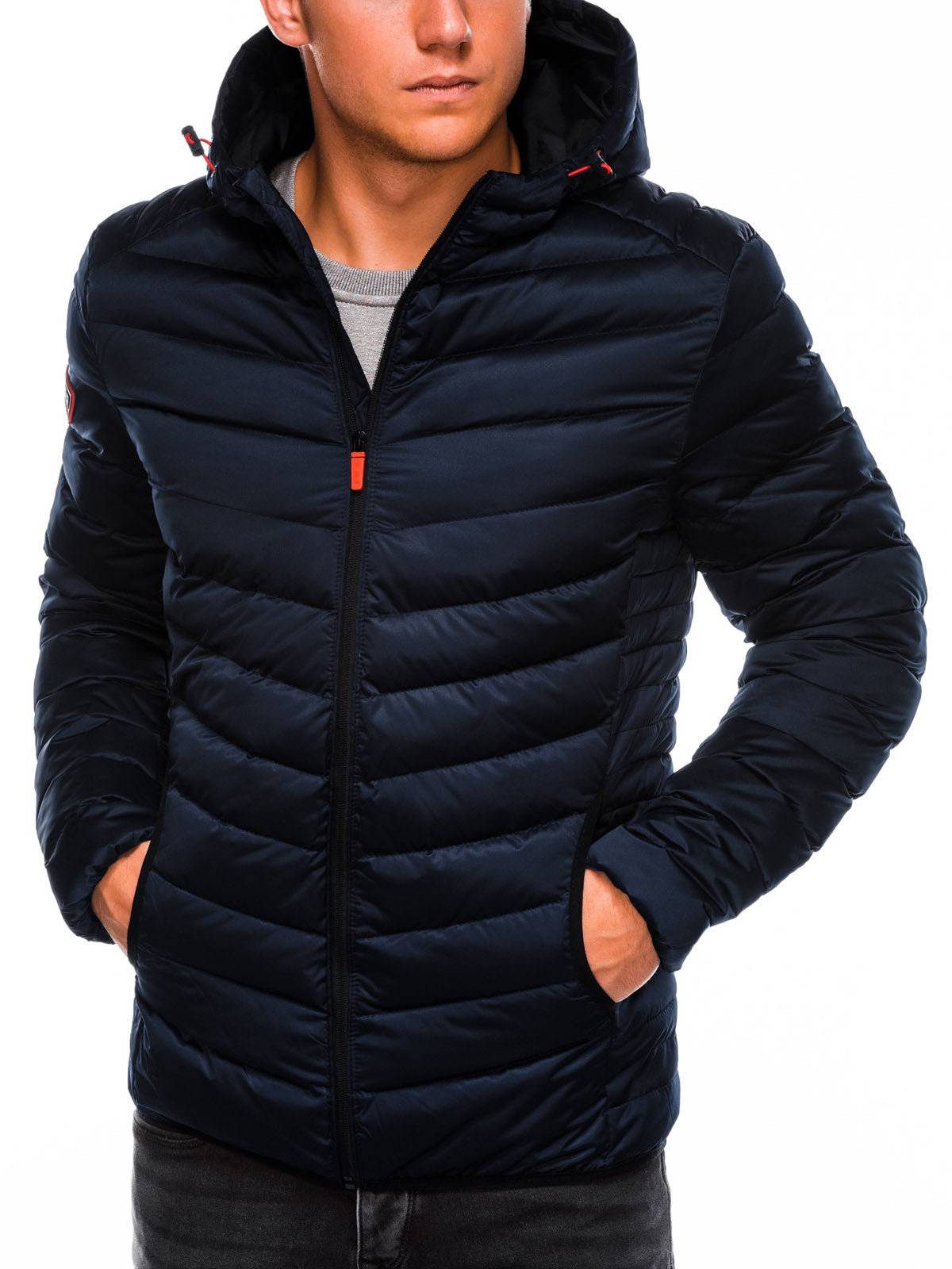 Men's quilted transition jacket Will navy-UHXE-M-Urbanheer