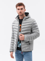 Men'S Quilted Transition Jacket Will Gray-UHXE-S-Urbanheer