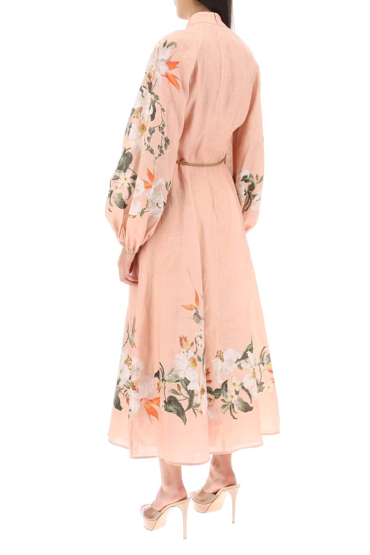 Zimmermann Lexi Billow Long Shirt Dress Urbanheer Zimmermann Lexi Billow Long Shirt Dress Urbanheer
