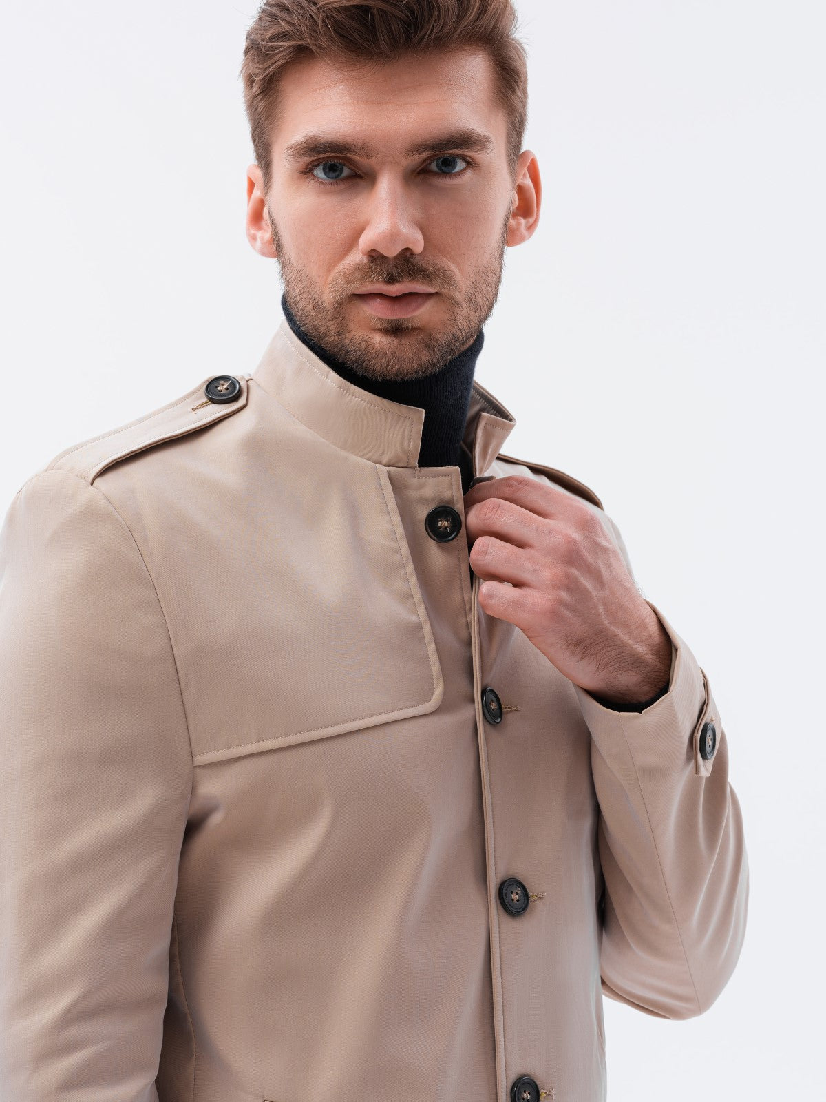 Men's transitional coat Eliot beige-UHXE-M-Urbanheer