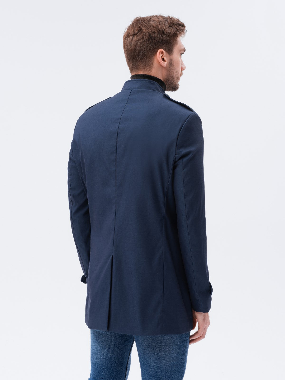 Men's transitional coat Eliot navy-UHXE-S-Urbanheer