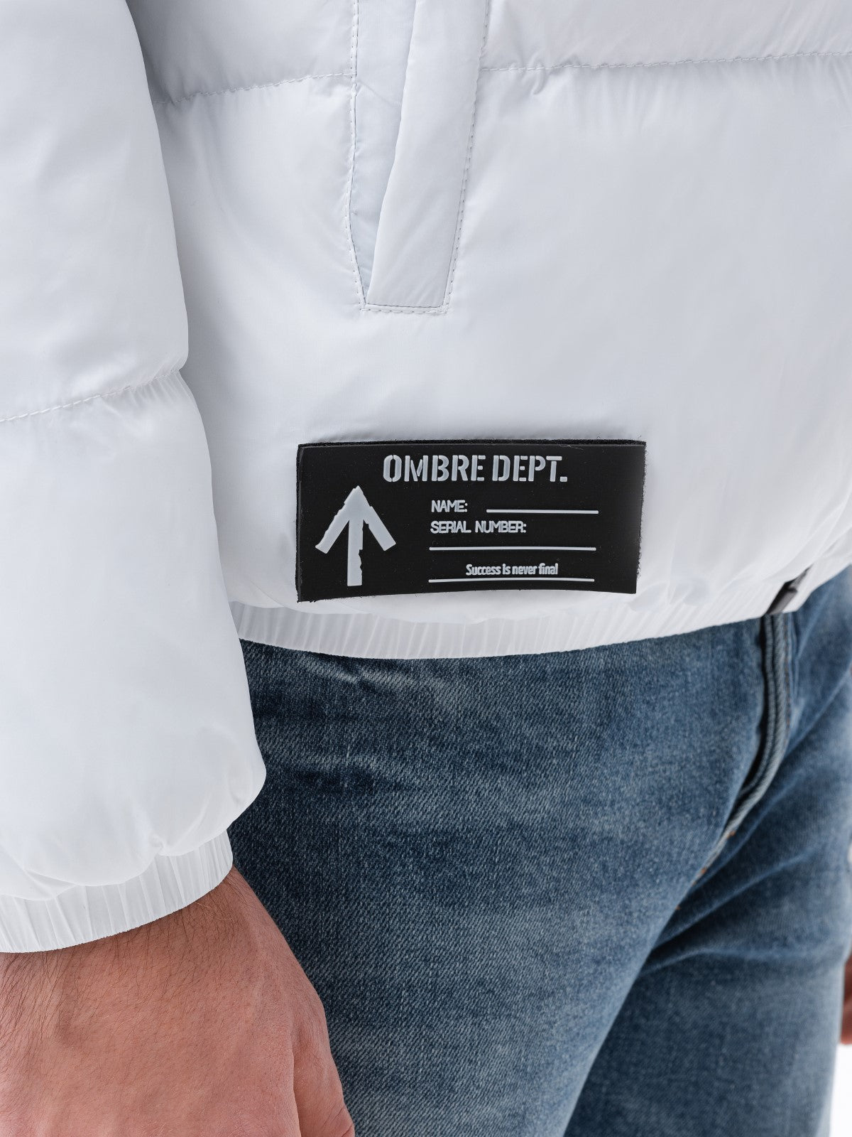 Men's winter jacket Loil white-UHXE-L-Urbanheer