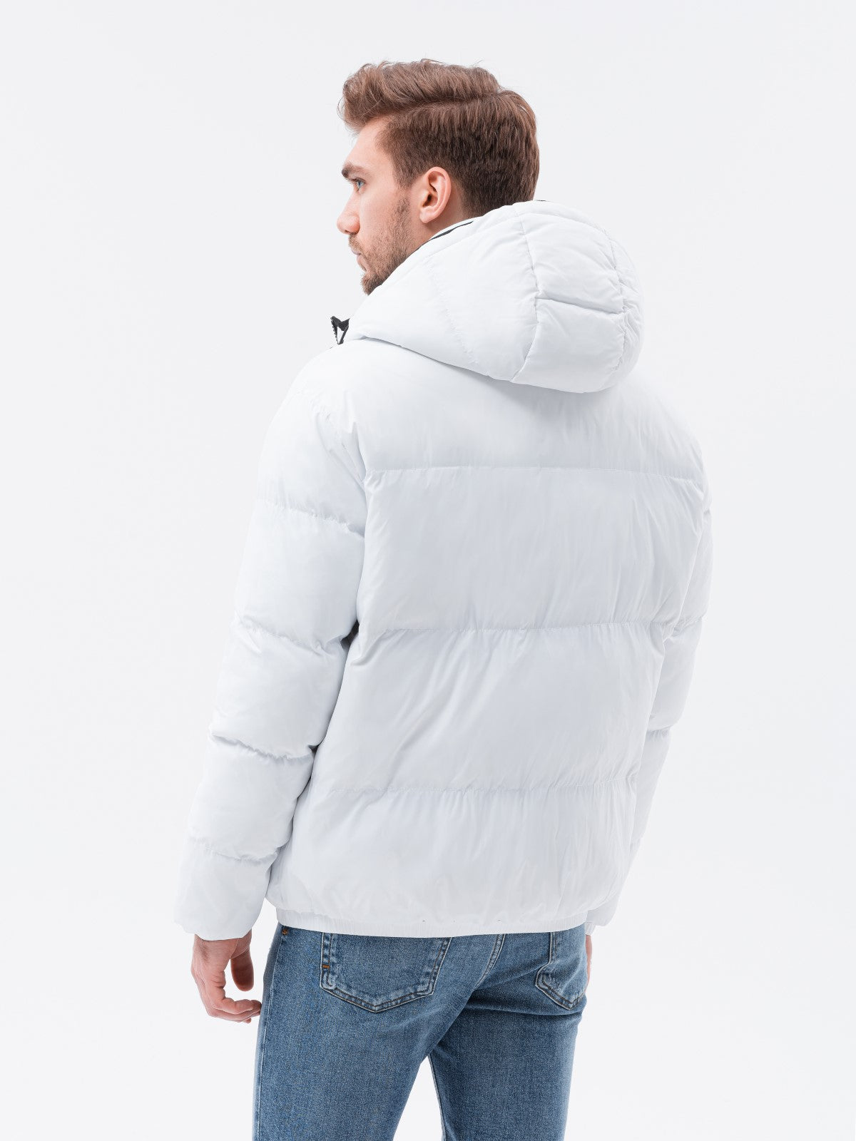 Men's winter jacket Loil white-UHXE-L-Urbanheer