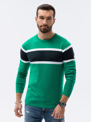 Men's sweater Ranlor green-UHXE-M-Urbanheer