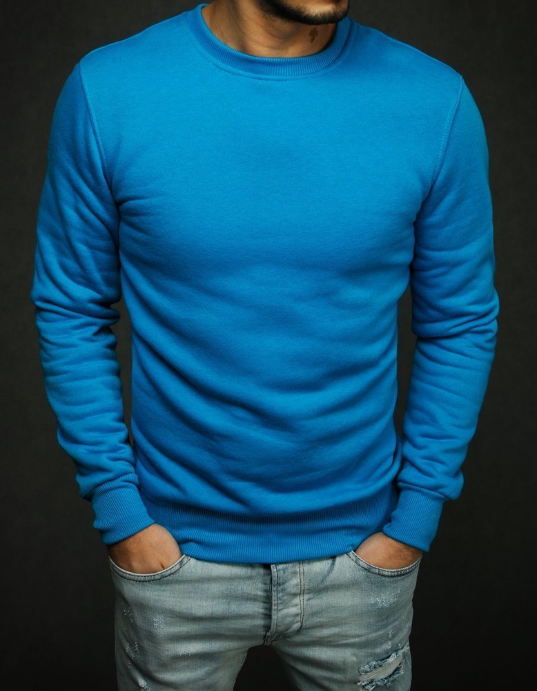 Men'S Sweatshirt Camel Light Blue-UHXE-M-Urbanheer