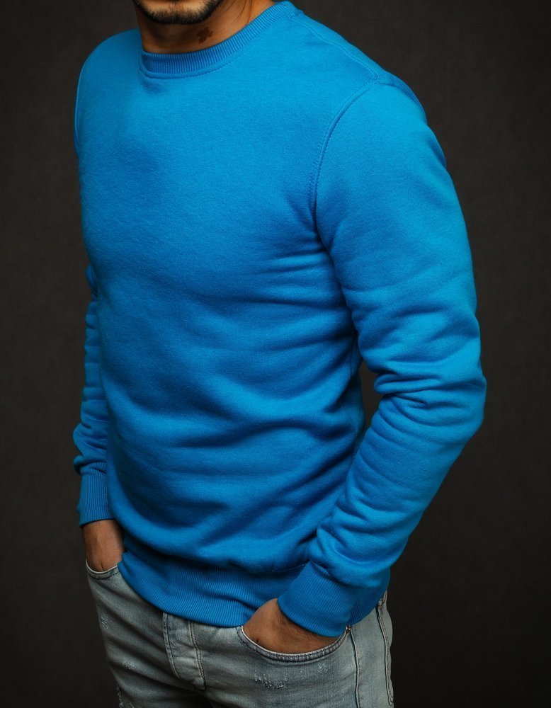 Men'S Sweatshirt Camel Light Blue-UHXE-M-Urbanheer