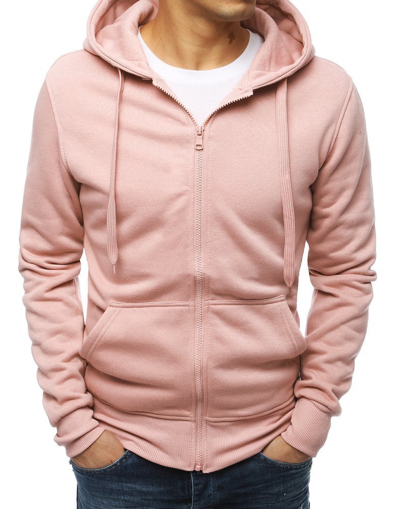 Men'S Hooded Sweatshirt Fingal Pink-UHXE-M-Urbanheer