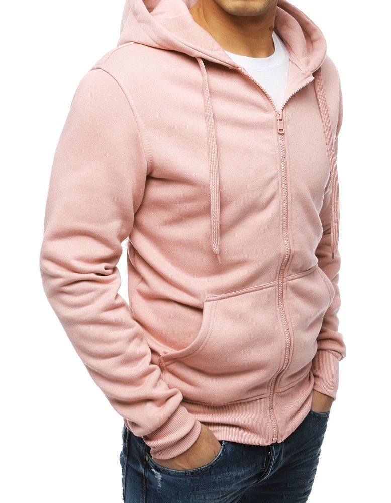 Men'S Hooded Sweatshirt Fingal Pink-UHXE-M-Urbanheer