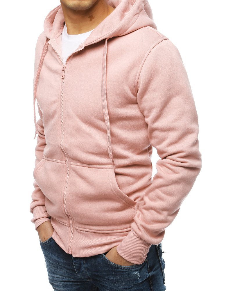 Men'S Hooded Sweatshirt Fingal Pink-UHXE-M-Urbanheer