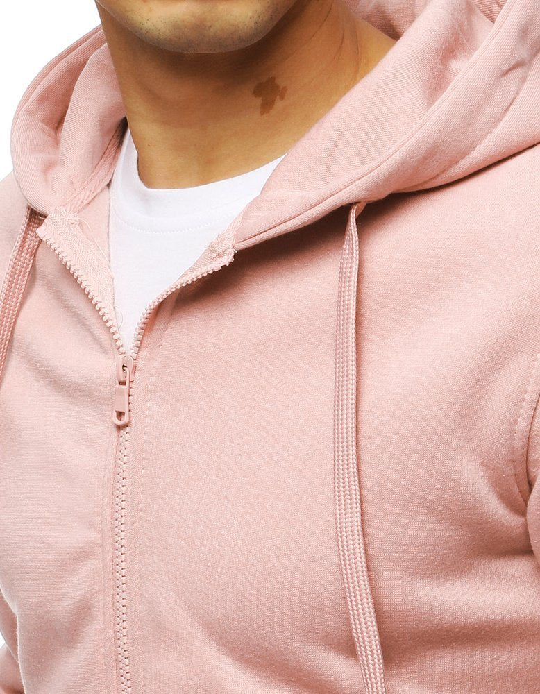 Men'S Hooded Sweatshirt Fingal Pink-UHXE-M-Urbanheer