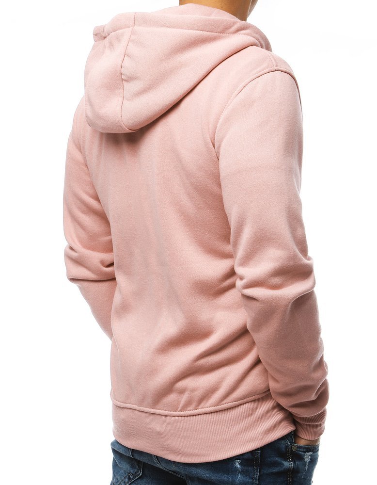 Men'S Hooded Sweatshirt Fingal Pink-UHXE-M-Urbanheer