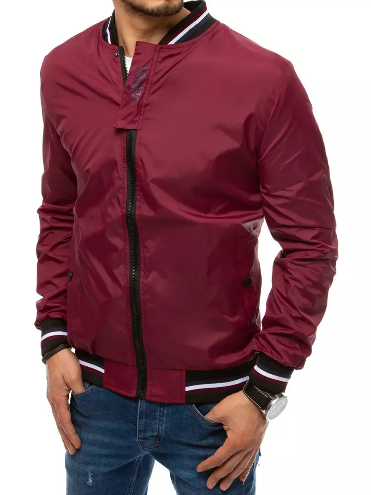 Men'S Transition Jacket Cyri Burgundy-UHXE-XXL-Urbanheer