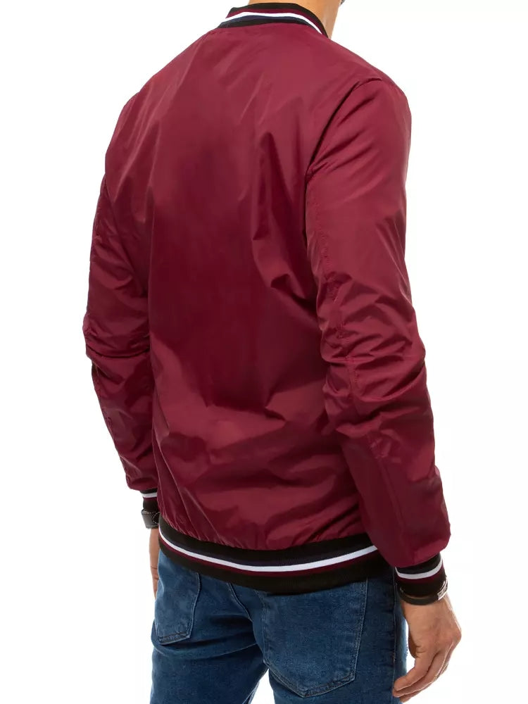 Men'S Transition Jacket Cyri Burgundy-UHXE-XXL-Urbanheer