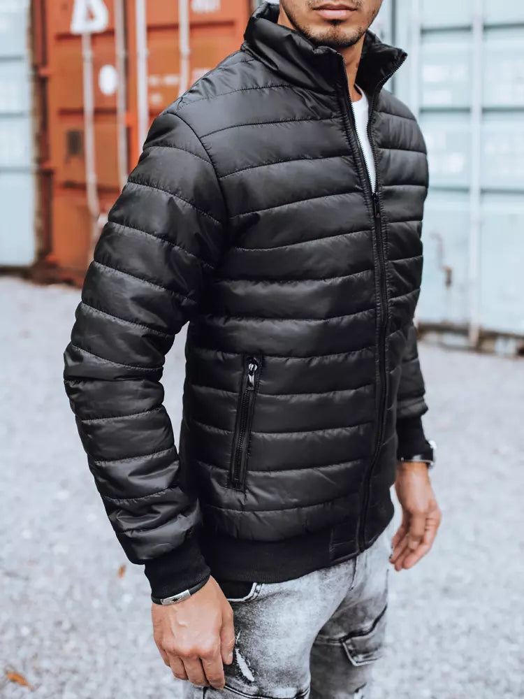 Men'S Quilted Transition Jacket Bailar Black-UHXE-XXL-Urbanheer