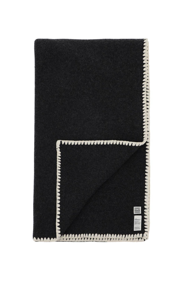 Toteme oversized wool and cashmere scarf-Toteme-Urbanheer