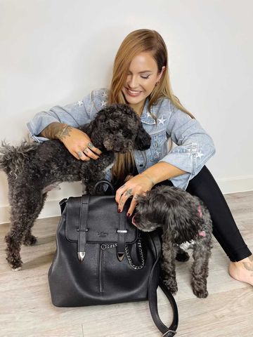 Agnes Black Ladies Backpack-Backpack-LaBante London-Urbanheer