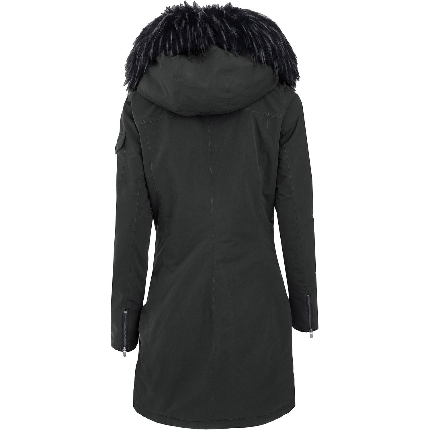 Women'S Jacket Ventus Calida Pirate Black Black-UHXE-XS-Urbanheer