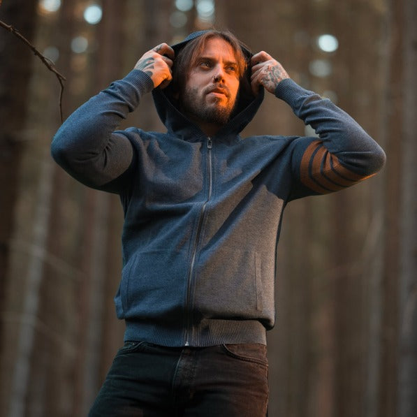 Men'S Sweater Fluctus Dark Blue-UHXE-M-Urbanheer