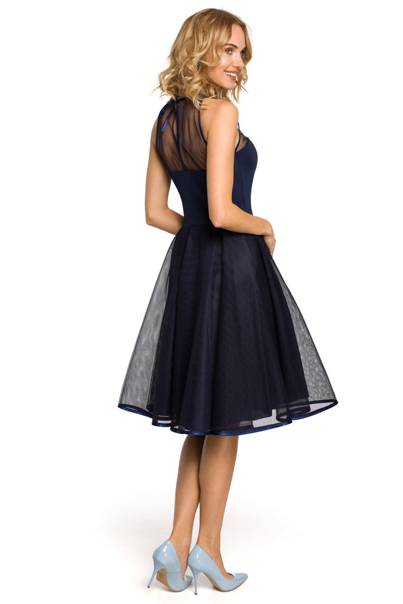 Gown Marit Dark Blue-UHXE-L-Urbanheer