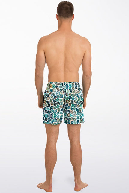 Mosaic 5.5" Men Swim Shorts