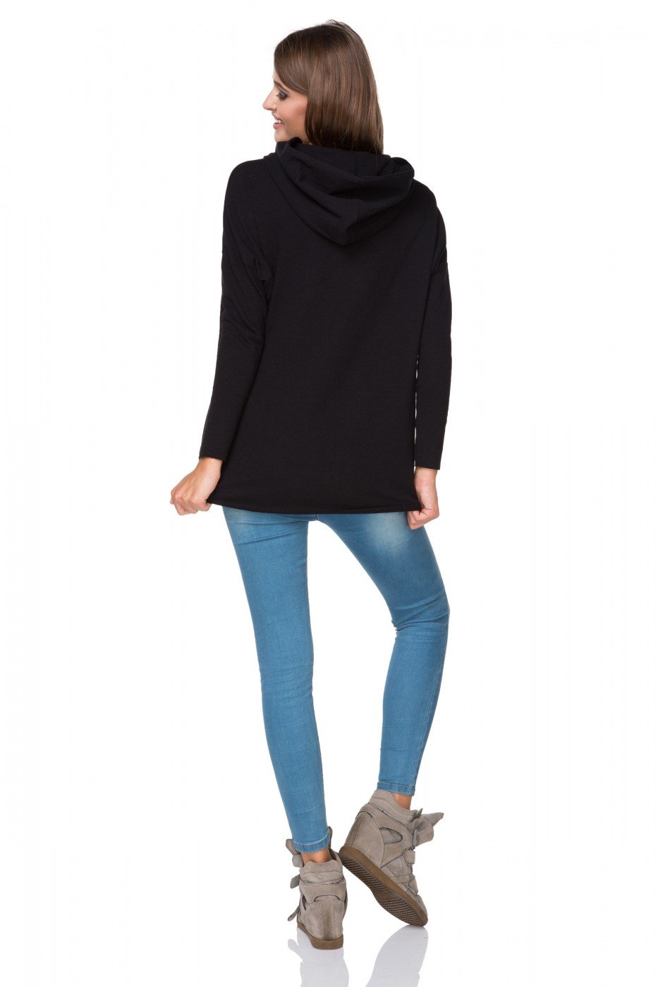 Women Cloudsoft Comfort Sweatshirt 107346 Tessita-Tessita-black-S/L-Urbanheer