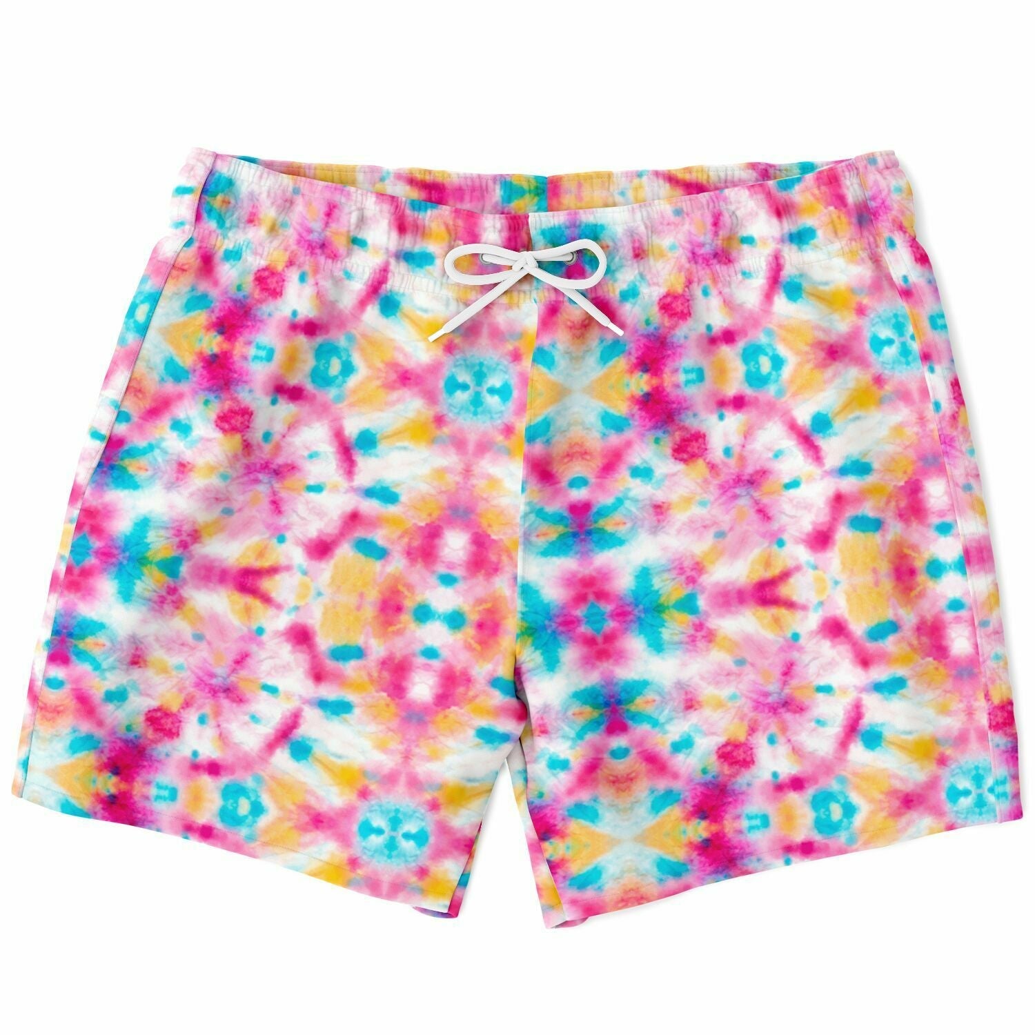 Tie-Dye-For 5.5" Men Swim Shorts-Subliminator-XS-Urbanheer