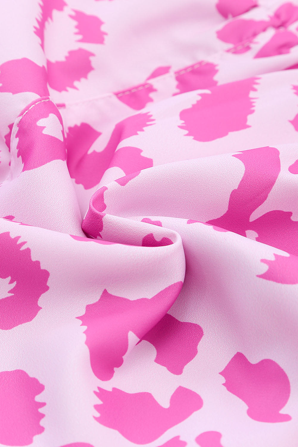 Pink Leopard High Waisted Athletic Shorts-DropshipClothes-Pink-(US 4-6)S-Urbanheer