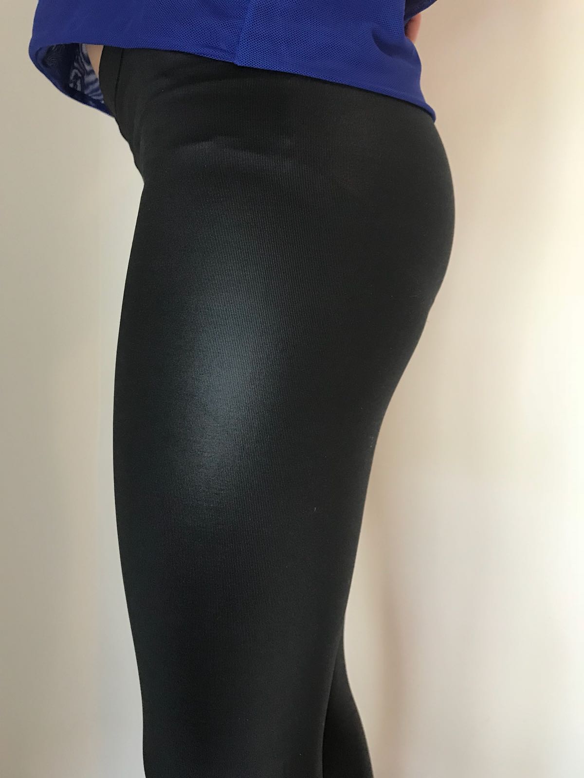 Shine Black Leggings-Fanilu-4-Urbanheer
